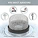 3 Pack ¾ Inch -14 Stainless Steel Mesh Strainer Aerator Screen – Inline Water Filter for Livewell Pump/Baitwell, Industrial Plumbing/Garden Washers, Marine-Grade Rust-Proof Easy Installation