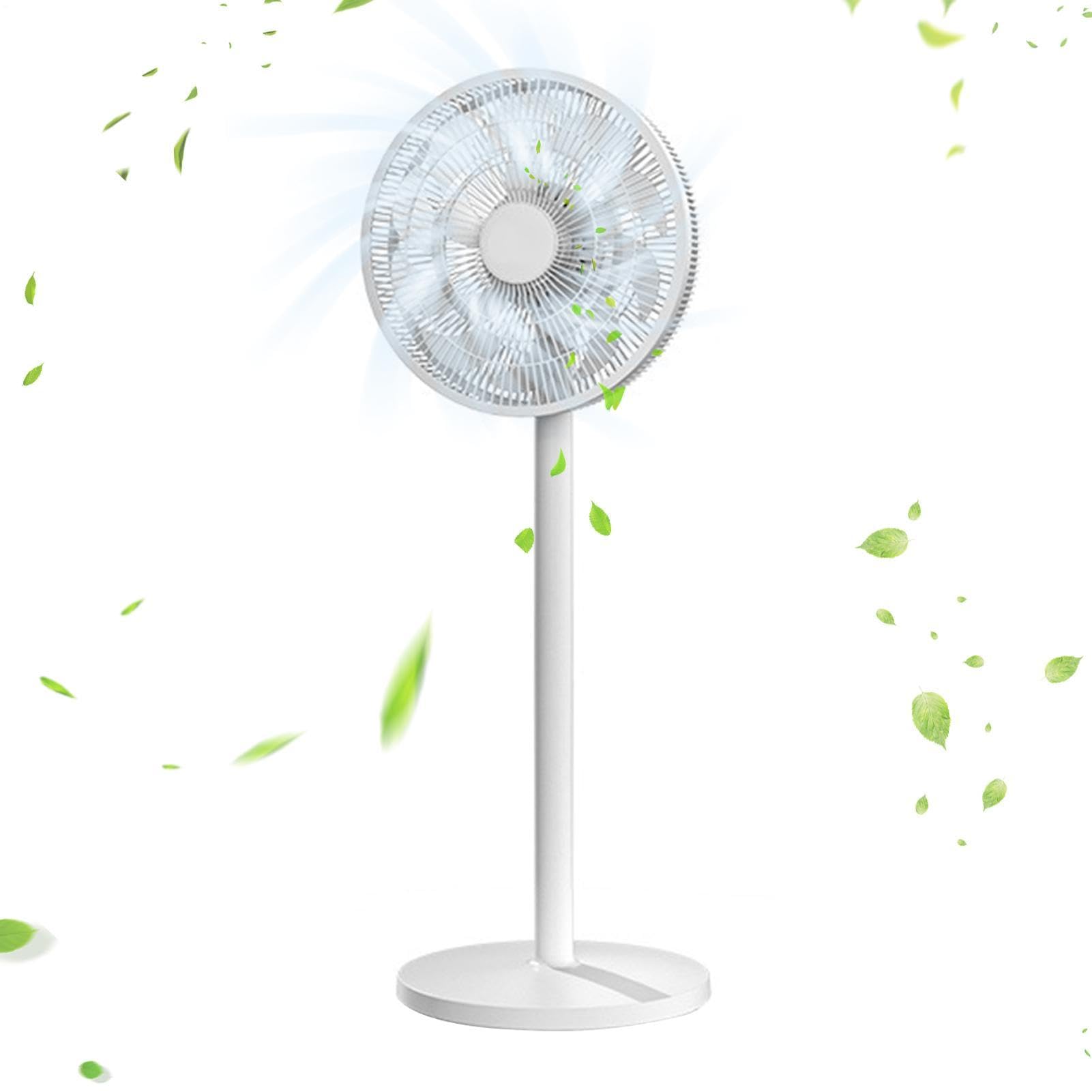Ventiladores de pie para el hogar Unidad de pie oscilante y silenciosa | Ventiladores para el dormitorio adecuados para la sala de estar, la oficina, el hogar, la cocina, el interior y el