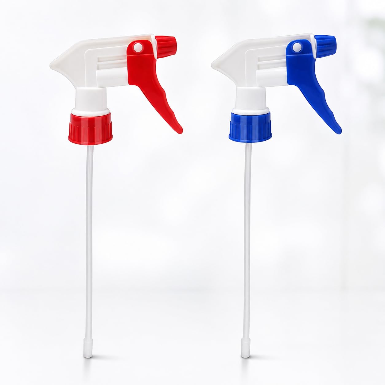 Plastic Trigger Spray Nozzle Head for Spray Bottles | Heavy Duty Replacement Sprayer Head, Leakproof Multipurpose Water Sprayer Nozzle for Cleaning, Gardening & Salon Use (Pack of 2)-image-41