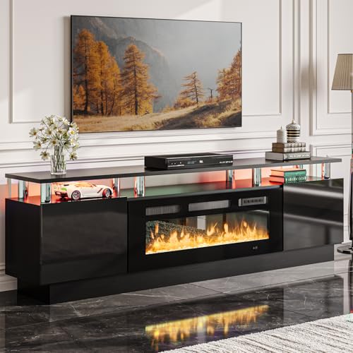 oneinmil 2 Tier TV Console Stand with 36