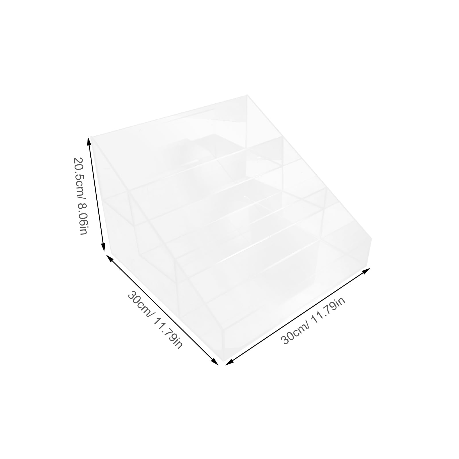 Porta Palline Asciugatrice in Acrilico Trasparente Organizer a 3 Livelli per Piccole Lavanderie