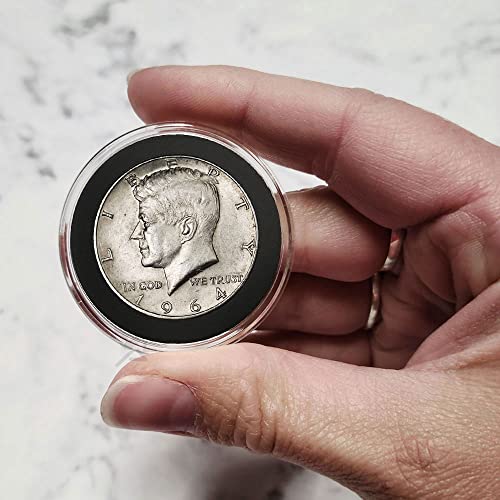 Contenedor para monedas 20 piezas 30mm con tapa roja miniatura 5