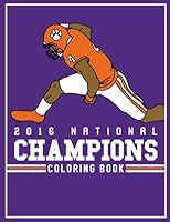 2016 National Champions Coloring Book 1981518037 Book Cover