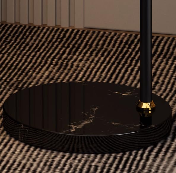 Lámpara de mesa vertical de plumas con bandeja y USB 7
