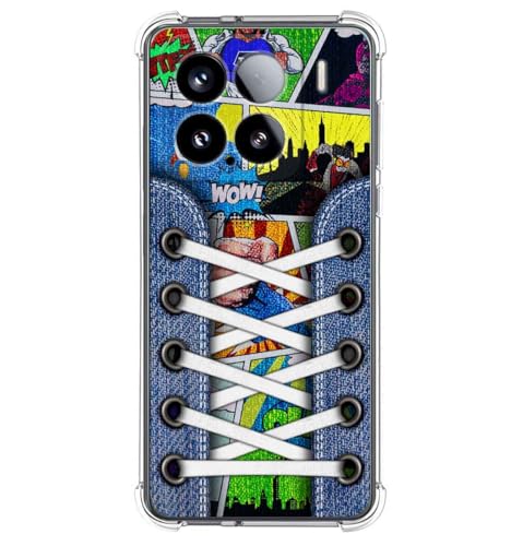 Tumundosmartphone Funda Silicona Antigolpes para Xiaomi 15 5G diseño Zapatillas 14 Dibujos