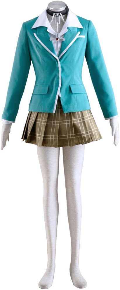 WS_COS Rosario to Vampire Yokai Private Academy Uniform Akashiya Moka Set 2XL