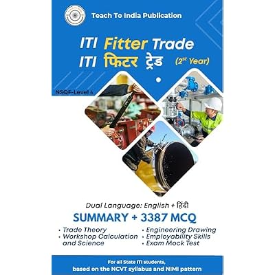 ITI Fitter 2nd Year - All in One Master Guide: Dual Language
