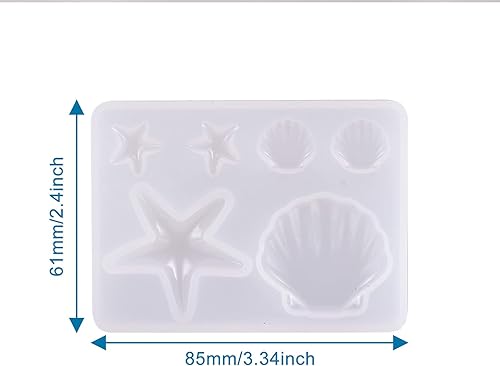 Vista 71 de 6 moldes de fundición de resina de silicona, corazón de perro, huellas de pata de perro, llavero de palabra de hueso, molde de fundición de jabón