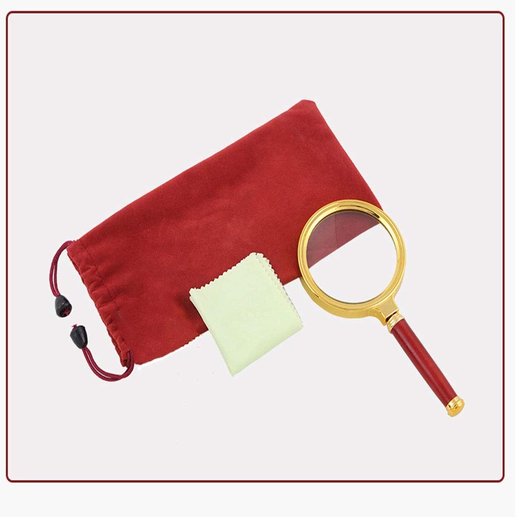 Loupe optique 10x pour lecture, identification de bijoux, timbres – Lentille ultra transparente pour une meilleure clarté