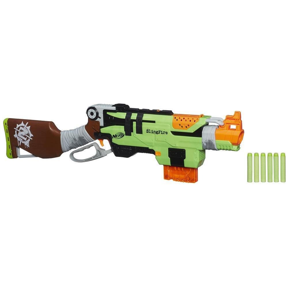 Nerf - A6563eu40 - Outdoor Game - Zombie Strike - Slingfire
