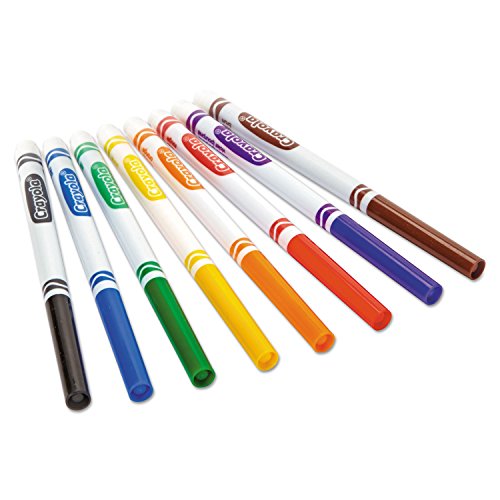 Crayola Markers, Fine Line, Assorted Classic Colors, Set Of 8 #TOP3
