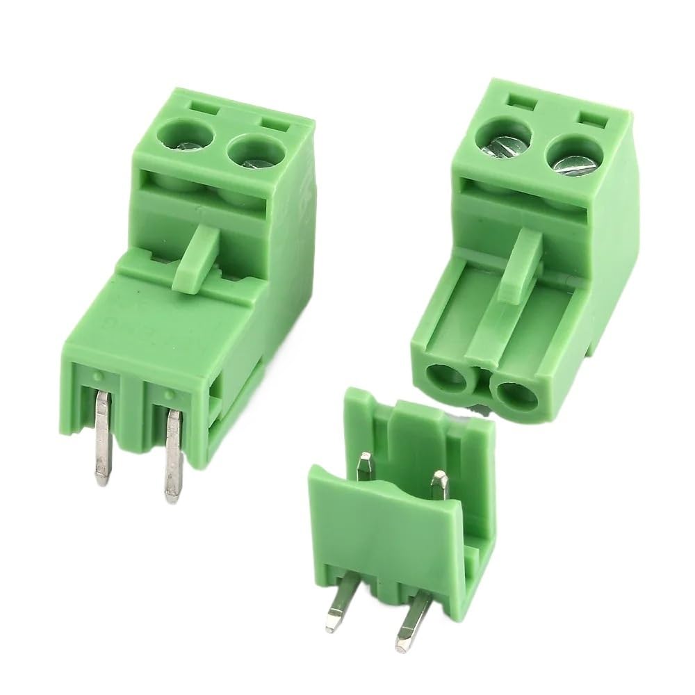 5,08 mm Pitch PCB listwa zaciskowa 2P 3P 4P 5P 6P 7 8P 9 10 11 12-pinowa wtyczka męska żeńska gniazdo wtykowe złącze przewodów (2EDG5.08 kąt prosty, 3P)