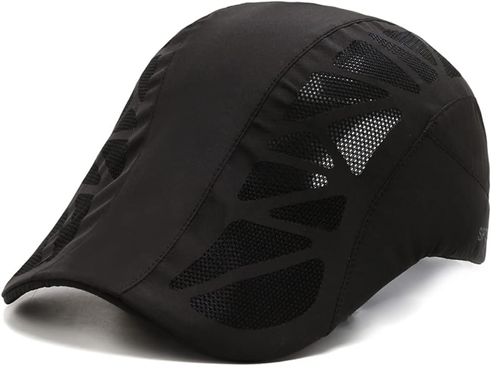 HBJWOV Quick Drying Cap Thin Tennis Cap Forward Cap Everything with Duck Hat Sunscreen Sun Hat Men's Visor