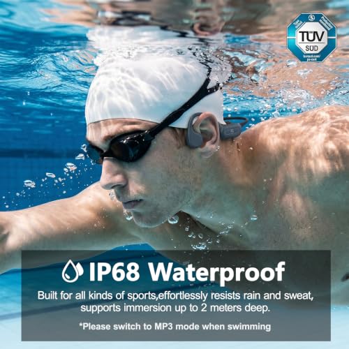 Swimming Headphones Bone Conduction Headphones Bluetooth IPX8 Waterproof - image 2