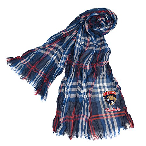 Preisvergleich Produktbild Littlearth NHL Florida Panthers Plaid Crinkle Scarf