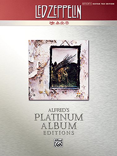 Used Book in Good Condition Led Zeppelin IV Platinum Guitar: Authentic Guitar Tab