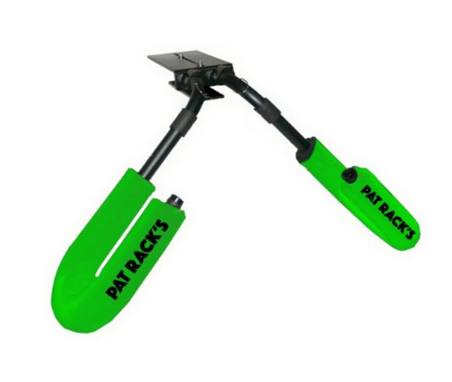 ‍ PAT RACKS Porte-Surf Deluxe Moto/Scooter – Support 2 Bras Rembourrés – Fixation Selle – Shortboard & Bodyboard