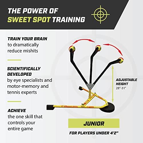Billie Jean King's Eye Coach, Family at-Home Tennis Training System. Works for Adults, Kids, and The Whole Family. Recommended by Tennis Professionals to Rapidly Improve Performance