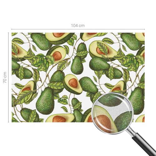 Murales autoadhesivos de aguacate 104x70 cm para tapar imperfecciones 5