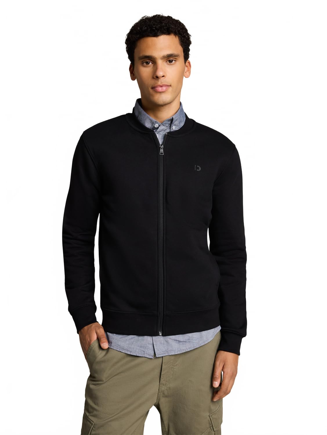 Tom Tailor Herren 1050802 Bomberjacke aus Sweatshirtstoff (1er Pack)