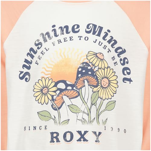 Image of Roxy Girls' Long Sleeve Relaxed Fit Graphic Tee