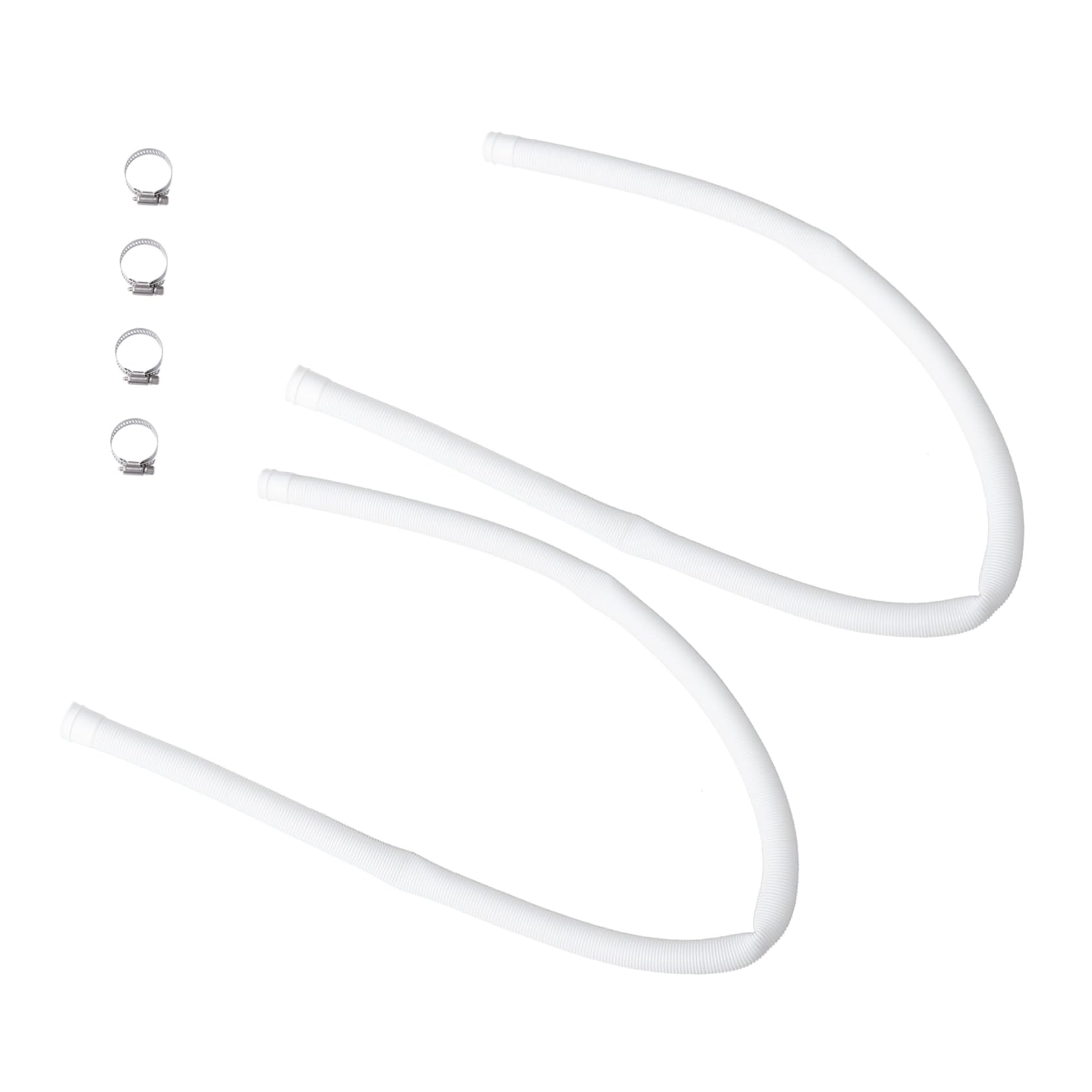 BEBEMOKO 6 Pack Pool Filter Pump Swimming Pool Hose Replacement Flexible Easy to Install Leakproof Design