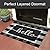 KILOCOCO Outdoor Mat Front Door Mat Welcome Mat Low Pile Door Mat Outdoor Entrance Non-Slip Outdoor Door Mat Kitchen Mat High Traffic Area Easy Clean Entrance Mat Hello Door Mat Indoor,18"x30"
