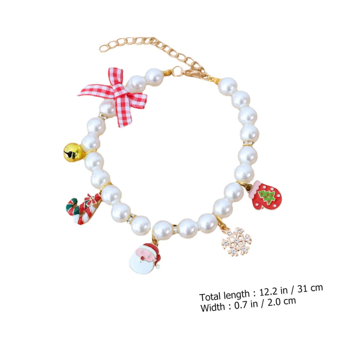 BESPORTBLE 5 Pièces Adorable Collier De Collier De Chaton Décoratif De Chat Délicat pour Animaux De Compagnie avec Clochettes Chat Perle s pour Chiots