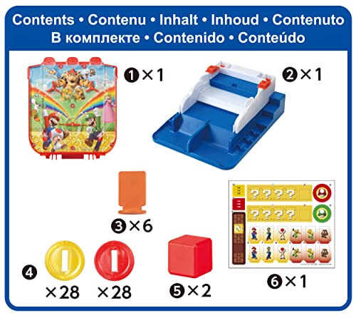 Super Mario Lucky Coin Game - Epoch Games 7461, Multicolored, 18.5 x 23 x 28 cm - Image 4