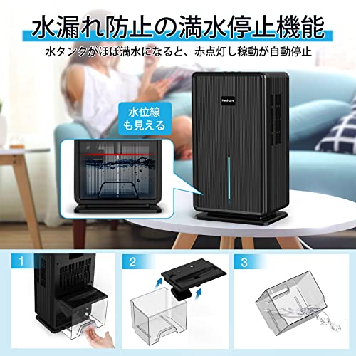 Heshare 除湿機 YP2118 の商品画像 3