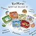 VerMints Organic Breath Mints Wintergreen - Real Long-Lasting Refreshment, Travel Size Tin - Non-GMO, Vegan, Nut Free, Gluten Free & Kosher Organic Candy Mints- 1.41oz Tins (Pack of 6)