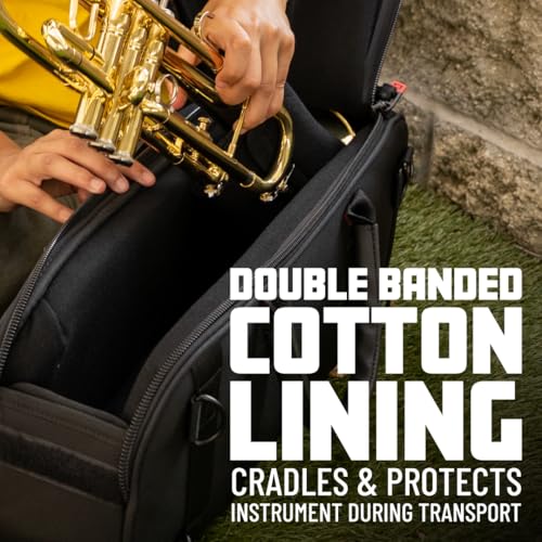 Gator Cases Allegro Series Pro Gigbag für Tenor-Saxophone, Schwarz (GBPB-TENSAX)