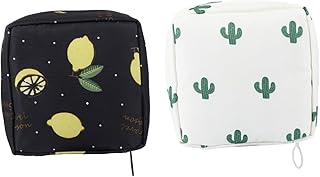 IWOWHERO Period Kit Bag 2pcs Napkin Pack Teen Girl Wallet Mini Coin Purse Girls Makeup Bag Period Pack Mini Period Bags