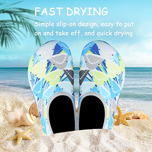 Image of ANLUKE Kids Boys Girls Water Shoes Barefoot Aqua Socks Fast Dry Beach Swim Outdoor Sports Shoes for Toddler