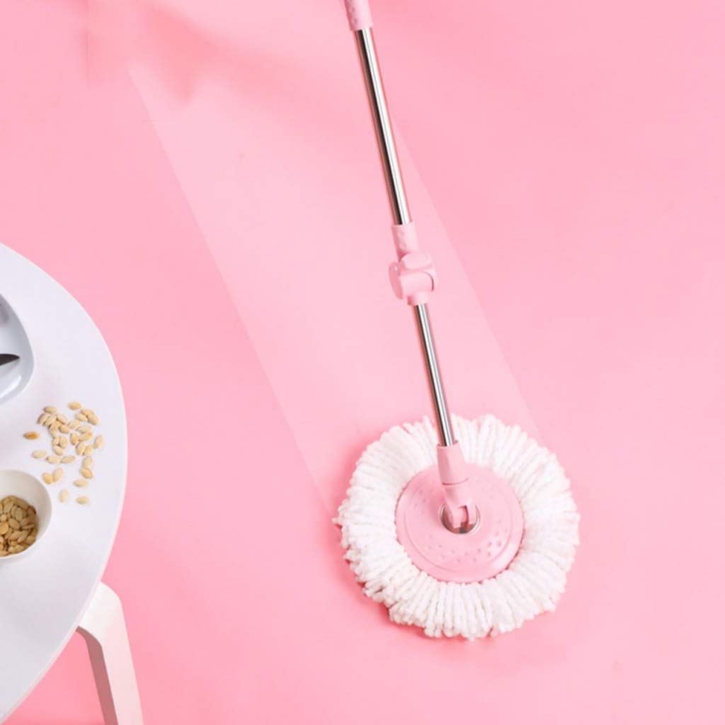 Secchio Mocio Microfibra Set Mocio Rotante Con Secchio - 3 Teste Extra, Manico Allungabile 130cm, Microfibra Lavabile Attrezzi Pulizia - Foto 9