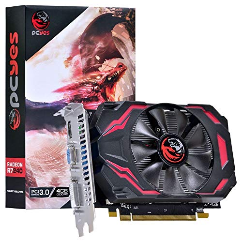 PLACA DE VIDEO AMD RADEON R7 240 4GB GDDR5 128 BITS GAMING EDITION - PJ240R71284GD5