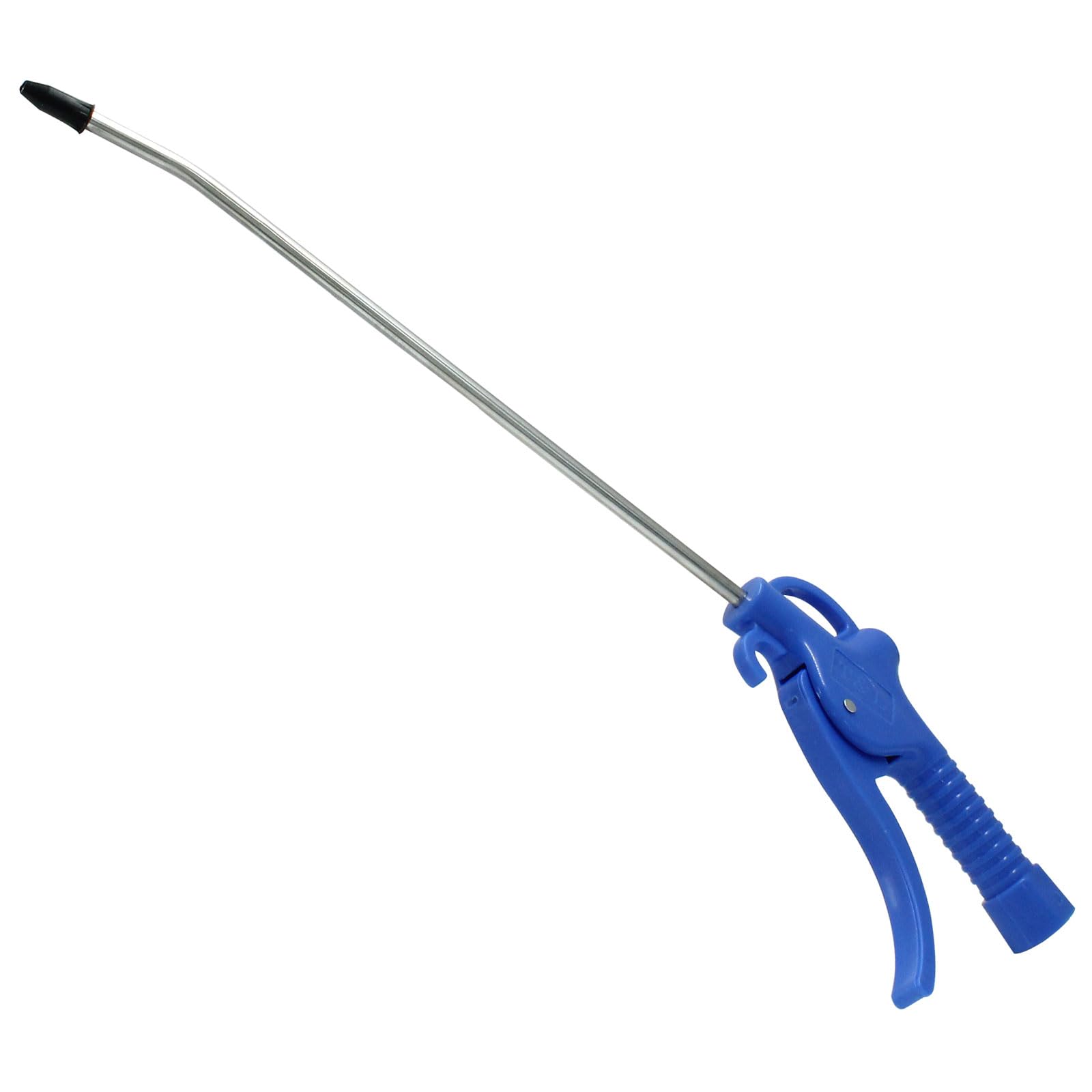 LDEXIN 10 Inch Long Air Blow Gun with Rubber Tip, Dust Removal Cleaning Tool, Blue