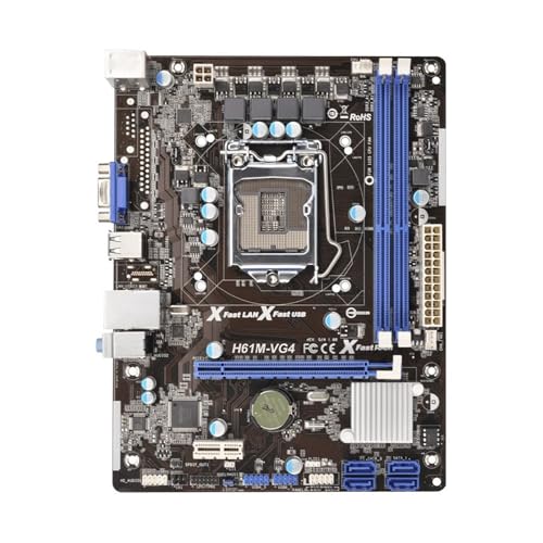 Carte mère H61M-VG4 LGA 1155 DDR3 pour étendre la durée de vie de votre processeur Intel Core i5