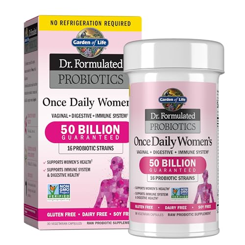 Garden of Life Once Daily Dr. Formulated Probiotics for Women