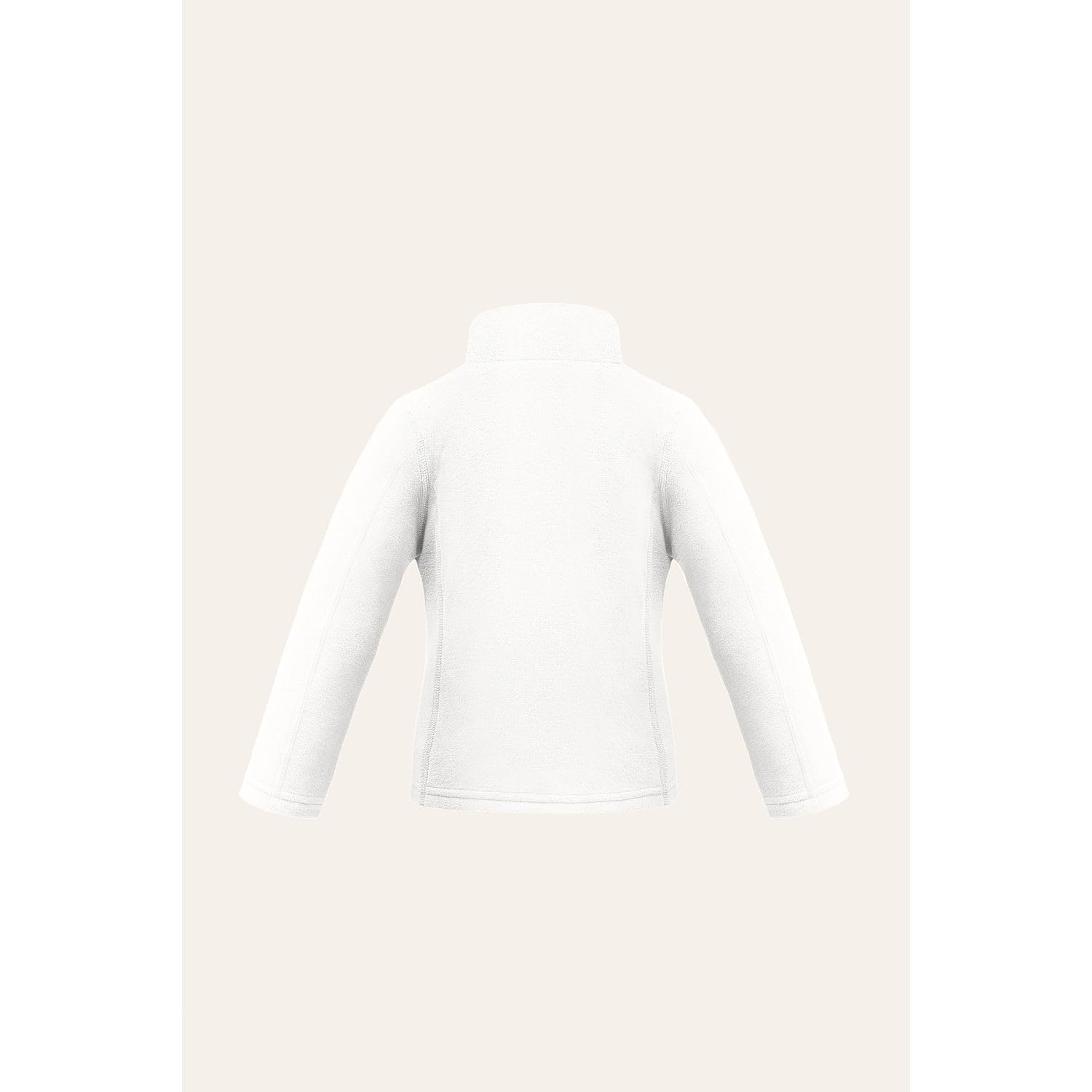 Pimienta Blanca - Chaqueta polar Micro Fleece Sweater 1540 White Girl - Blanco
