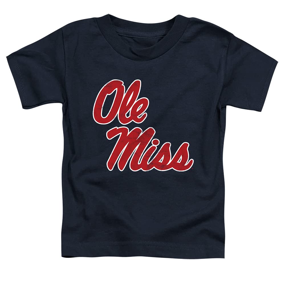 University of Mississippi Official Distressed Primary Unisex Toddler T Shirt