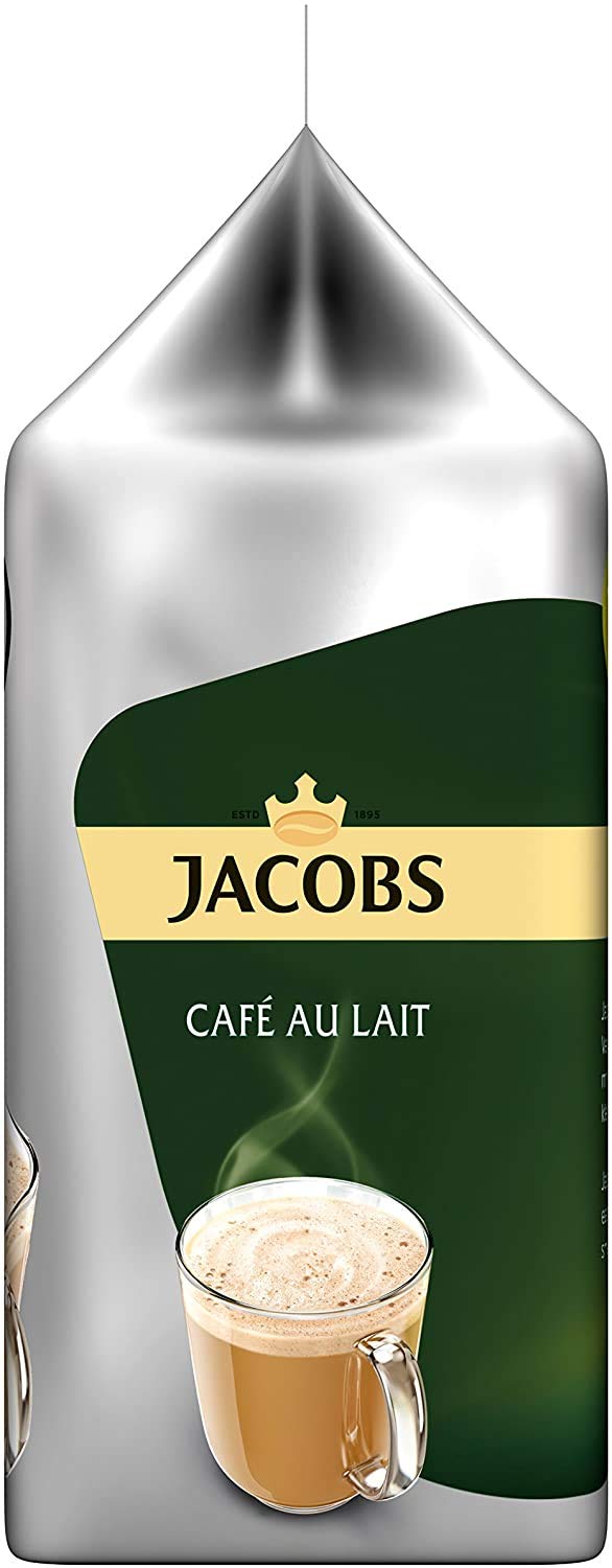 Tassimo Jacobs Café Au Lait (10 Stück, insgesamt 160 Kapseln, 160 Portionen)