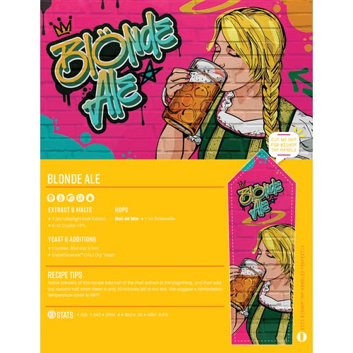 BLONDE ALE Premium Beer Ingredient Extract Kit BMKIT114