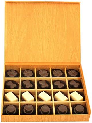 De'Arco Chocolatier Gift Ideas for Anniversary, Dark Chocolates, Premium Chocolates, Coco Fessee, French Style Luxury Chocolates, 20 Pieces