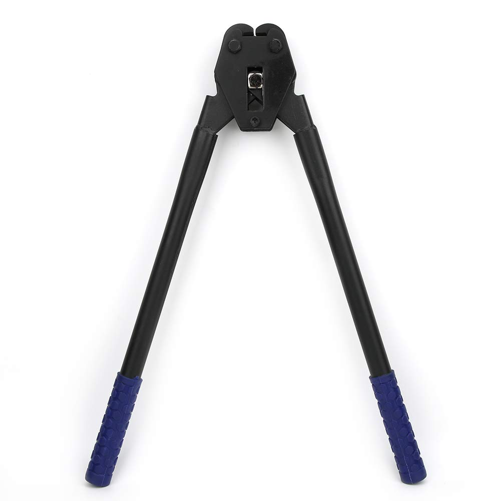Tenditore e sigillatore per reggia, strumento per fascette in PP/PET per reggette in plastica PET per l'imballaggio di articoli di medie e piccole dimensioni(Blu, Set da 2 pezzi)