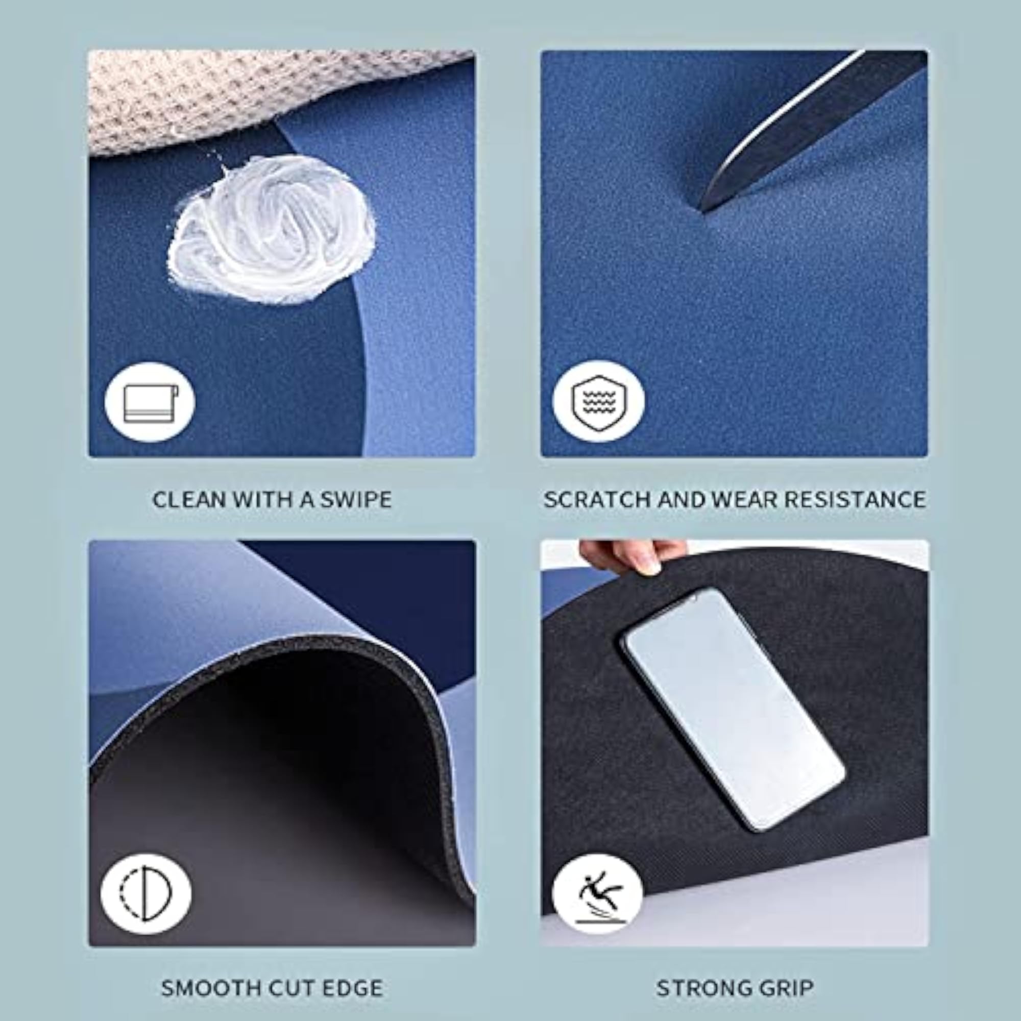 Large Quick-Drying Bathroom Carpet Mat