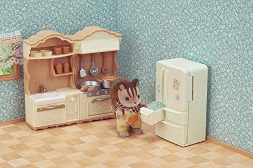 Sylvanian Families 5341 Landhaus Küche mit Kühlschrank - Puppenhaus Einrichtung Möbel – Bild 7