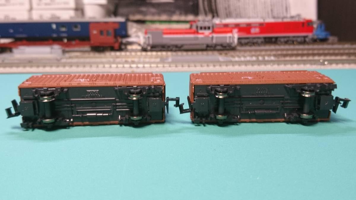 有蓋車ワム80000・ワム380000、無蓋車トラ45000(各2両入) 2-61