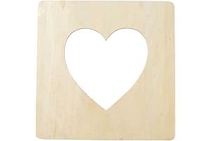 Plaid Heart-Shaped Value Frame for Picture Frame Craft