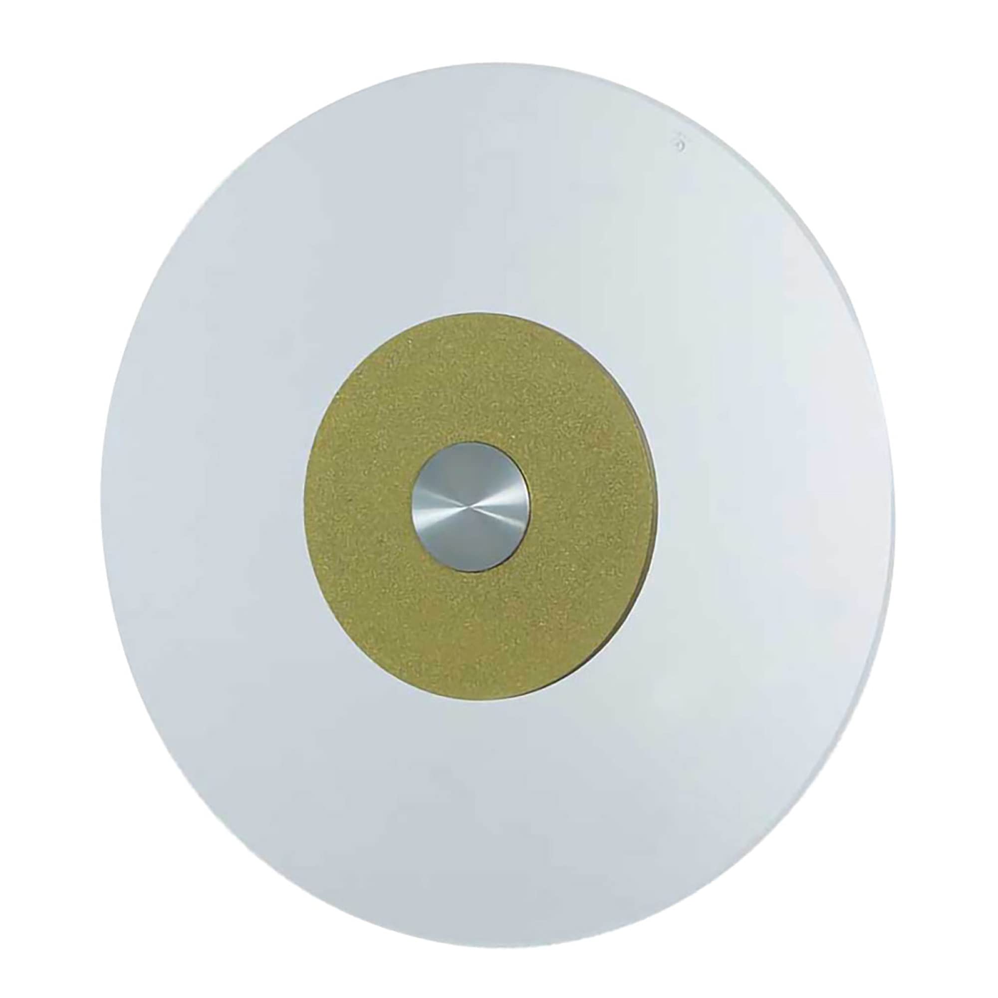 MIZP Plateau Tournant Lazy Susan Plateau Tournant en Verre Trempé de Grande Capacité Plateau Tournant Silencieux Stable Et Non Incliné Plat de Service/Comme montré / 90cm